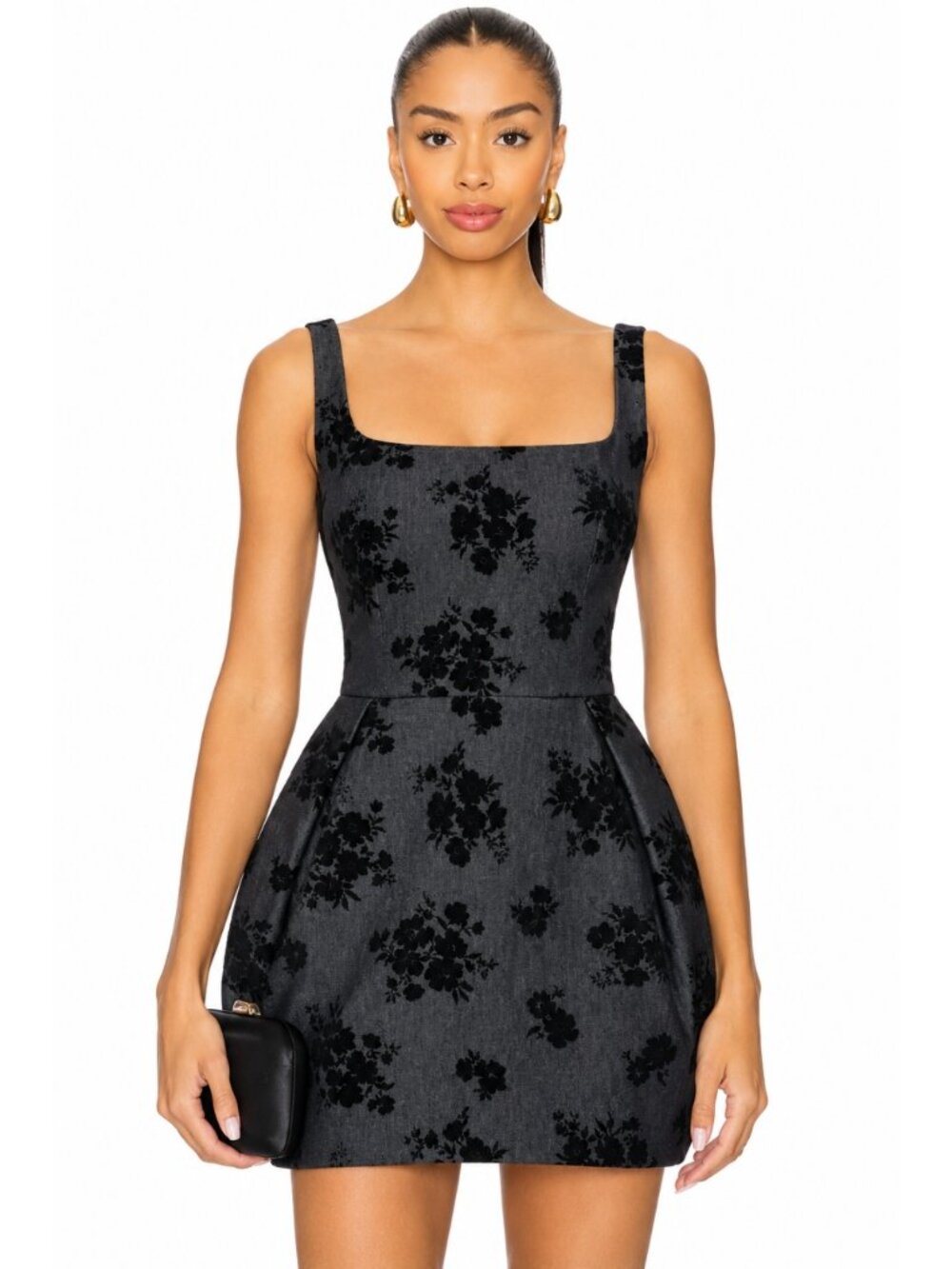 NWT Amanda Uprichard Regency Floral Bell Skirt Mini Dress M Revolve